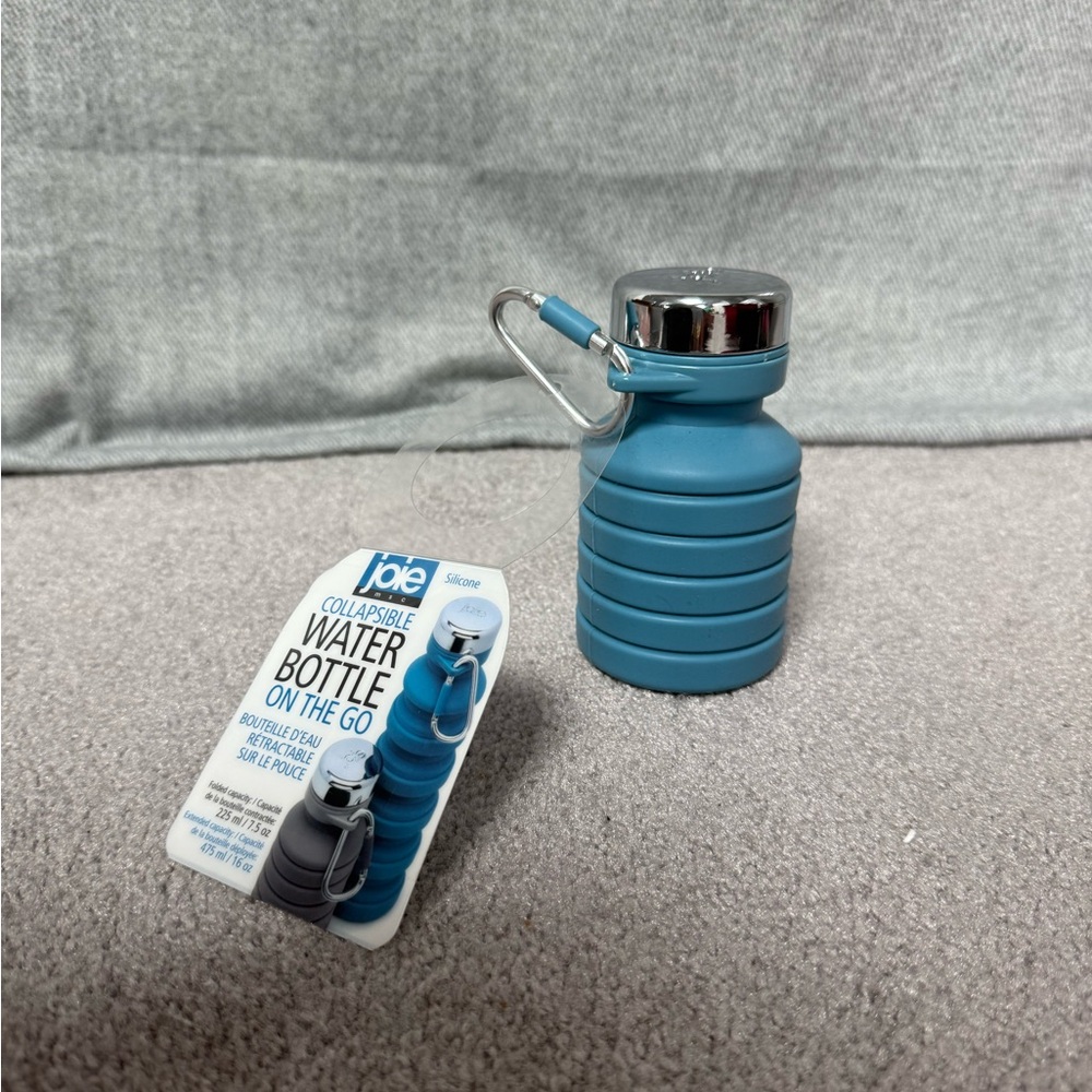 Joie Blue Collapsible Water Bottle